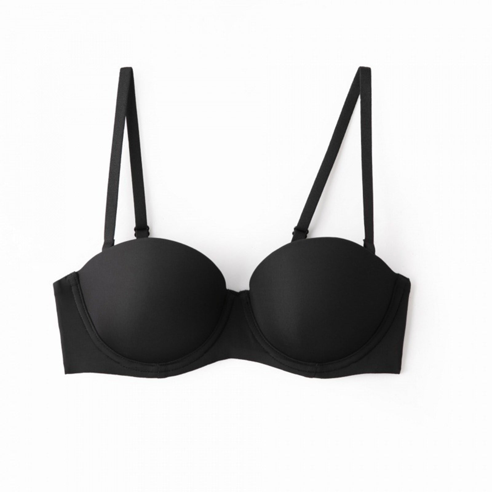 BRA Azrian Women's Plus Size Seamless Comfy Bra,Solid Underwired Sexy
