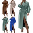 thumbnail image 1 of Azrian Womens Coats and Jackets Clearance,Women Fashion Casual Comfortable Soild Long Sleeve Cardigan Tops Jacket Outwear Clearance Sale, 1 of 6