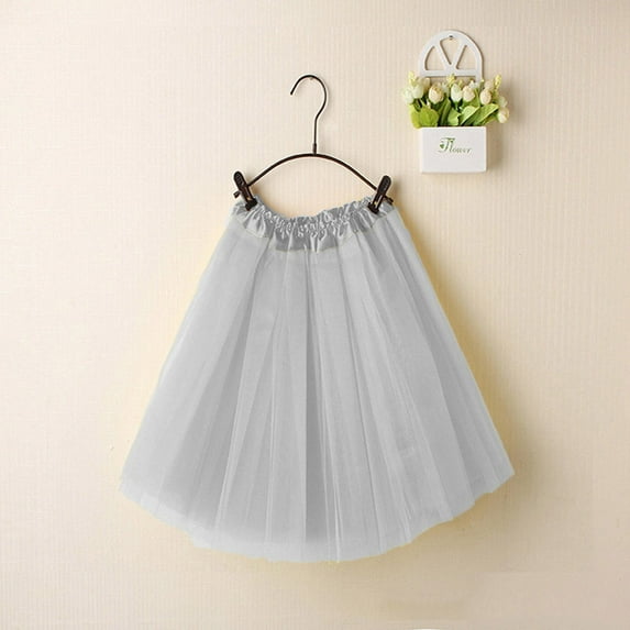 Azrian Womens High Quality Pleated Gauze Short Skirt Adult Tutu Dancing Skirt