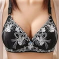 thumbnail image 1 of Azrian Womens Plus Size Bras,Woman Sexy Ladies Bra Without Steel Rings Sexy Vest Large Lingerie Bras Everyday Bra 2023 Deals on Sale, 1 of 5