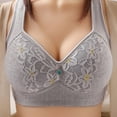 thumbnail image 1 of Azrian Womens Plus Size Bras,Woman Sexy Ladies Bra Without Steel Rings Sexy Vest Large Size Lingerie Underwire Nursing Bras 2023 Deals on Sale, 1 of 6