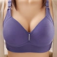 thumbnail image 1 of Azrian Womens Plus Size Bras,Woman Sexy Ladies Bra Without Steel Rings Sexy Vest Large Size Lingerie Underwire Nursing Bras 2023 Deals on Sale, 1 of 4