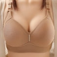 thumbnail image 1 of Azrian Womens Plus Size Bras,Woman Sexy Ladies Bra Without Steel Rings Sexy Vest Large Size Lingerie Underwire Nursing Bras 2023 Deals on Sale, 1 of 4