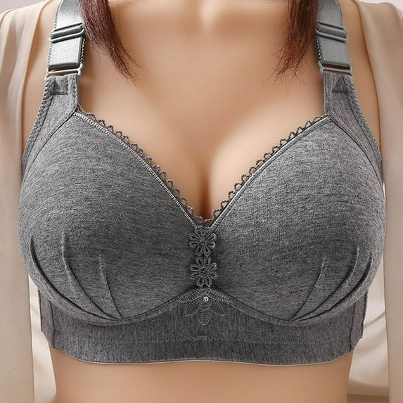 Azrian Womens Plus Size Bras,Women Fashion Underwear No Underwire Plus Size Together Everyday Bras