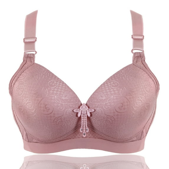 Azrian Womens Plus Size Bras,Womens Solid Lace Lingerie Bras Plus Size Underwear Bralette Bras Comfortable Bra 2023 Deals on Sale