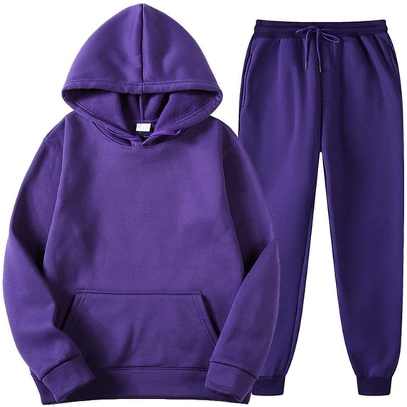 Azrian Womens Sweater Fall Two Pieces Hooded,Plus Size Womens 2PCS Activewear Sets Outfits Men's and Women's Sports Tracksuits Long Sleeve Pullover Hoodies Fall Winter Suit