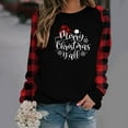 thumbnail image 1 of Azrian Deals Women's Casual Sexy Fashion Printing Long Sleeve Round-Neck Ruched Pullover Blouse Tops, 1 of 5