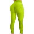 thumbnail image 1 of Azrian Yoga Pants for Women Deals Women's Bubble Hip Lifting Exercise Fitness Running High Waist Yoga Pants, 1 of 4