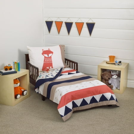 Aztec 4 Piece Toddler Bedding Set