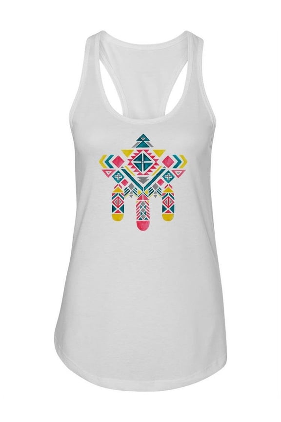 Aztec Big Pattern Tank Women -Image by Shutterstock, Female Large