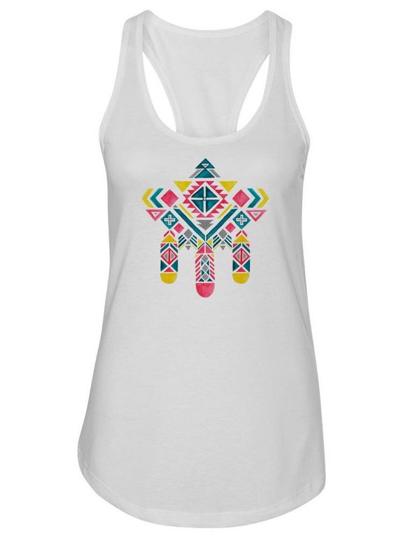 Aztec Big Pattern Tank Women -Image by Shutterstock, Female Medium