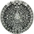 thumbnail image 1 of Aztec Calendar Belt Buckle Mayan NATIVE Indian Calendario Azteca DEL SOL MEXICAN, 1 of 1