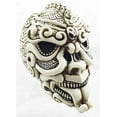 thumbnail image 1 of Aztec Civilization Snake Ape Warrior Tattoo Skull Figurine Halloween Skeleton, 1 of 3