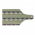thumbnail image 1 of Aztec Cutting Board, Bohemian Composition of Crescent Stars and Feathers, Decorative Tempered Glass Cutting and Serving Board, in 3 Sizes, by Ambesonne, 1 of 2