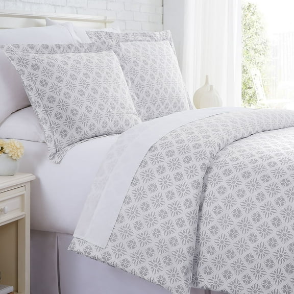 Aztec Dreams 300 Thread-Count Cotton Sateen Duvet Cover Sets