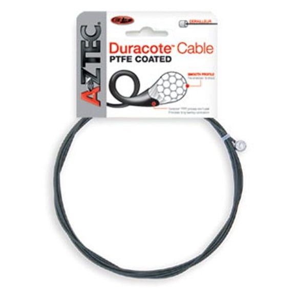 Aztec Duracote PTFE Coated Bicycle Derailleur Cable - AC8001