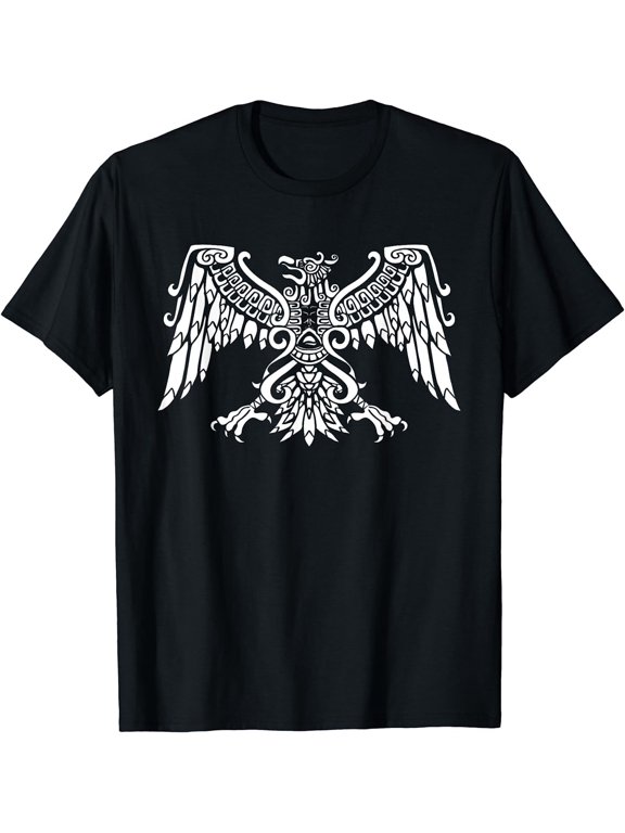 Aztec Eagle Mexican Eagle Mayan T-Shirt Size S-5XL