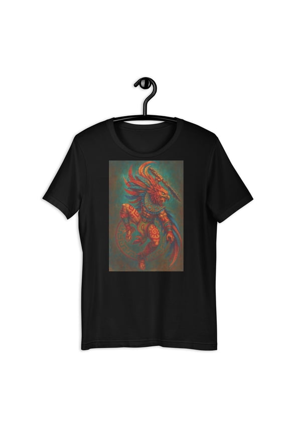 Aztec Eagle Warrior Mexico Mythology Tribal Power Graphic Tee