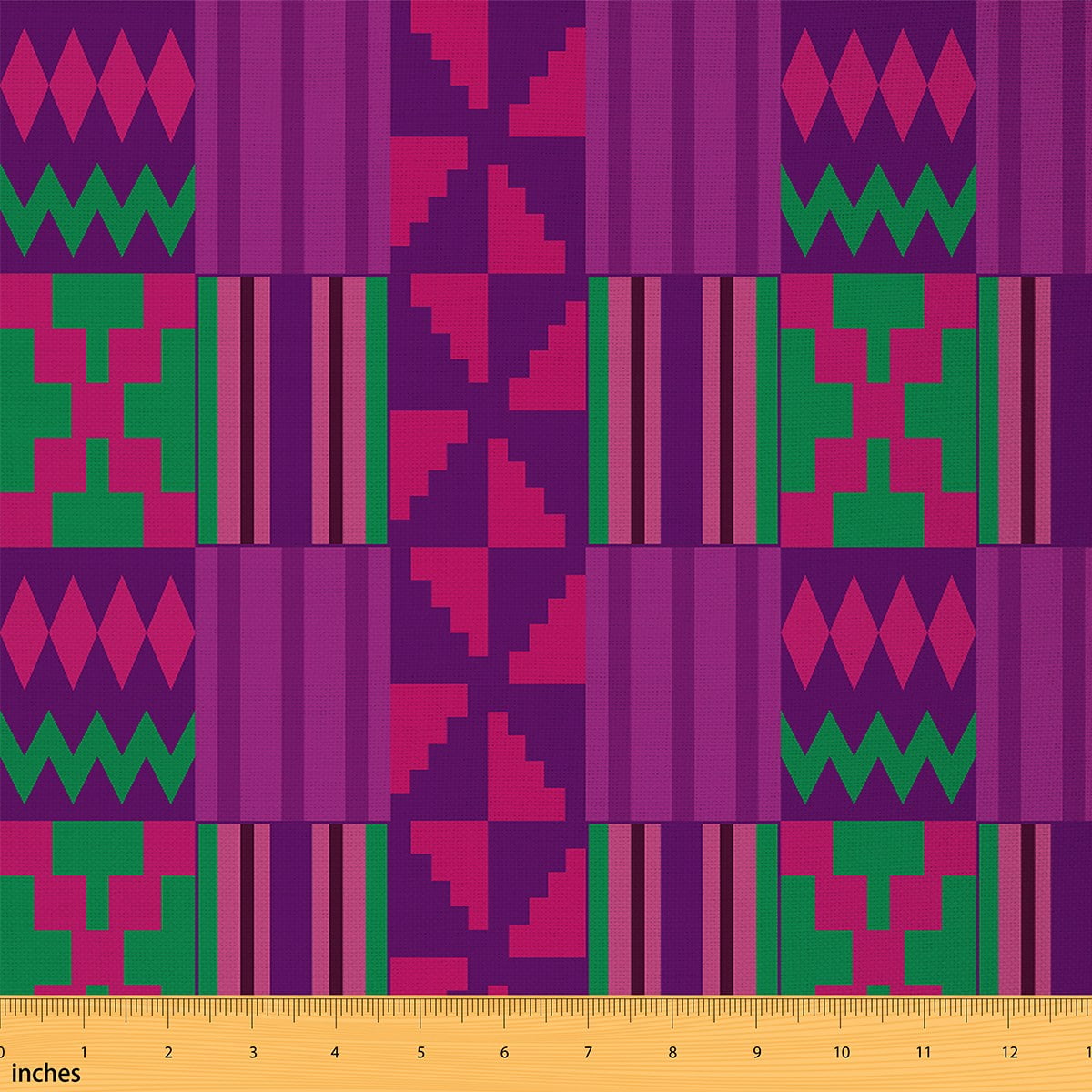 Aztec Fabric by the Yard,Ethnic Tribal Upholstery Fabric,Southwestern