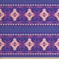 thumbnail image 1 of Ambesonne Aztec Fabric by the Yard Upholstery, Modern Inspire Ornate Pattern, 2 Yards, Fuchsia Pale Peach, 1 of 4