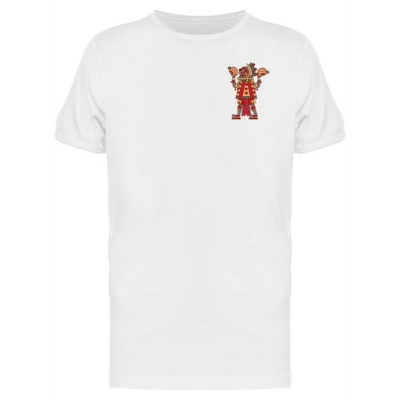 Aztec God Of Cacao Bean T-Shirt Men -Image by Shutterstock, Male Medium