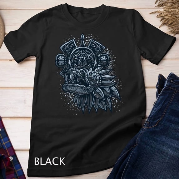 Aztec God Quetzalcoatl Cool Snake Dragon Inca Maya Gift Idea Unisex T ...