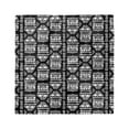 thumbnail image 1 of Aztec Head Scarf, Doodled Zigzags Triangles, Head Wrap, 3 Sizes, by Ambesonne, 1 of 2