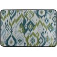 thumbnail image 1 of Aztec Ikat Pattern Doormats Bathroom Floor Mat Lightweight Non-Slip Area Rugs Entrance Front Door Rug for Outdoor Garden Kitchen Bedroom 23.6" x 15.7" Home Decor, 1 of 7
