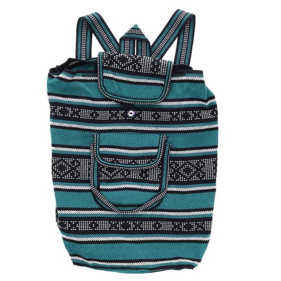 Oland OL1015TL Aztec Large Falsa Beach Bag Teal