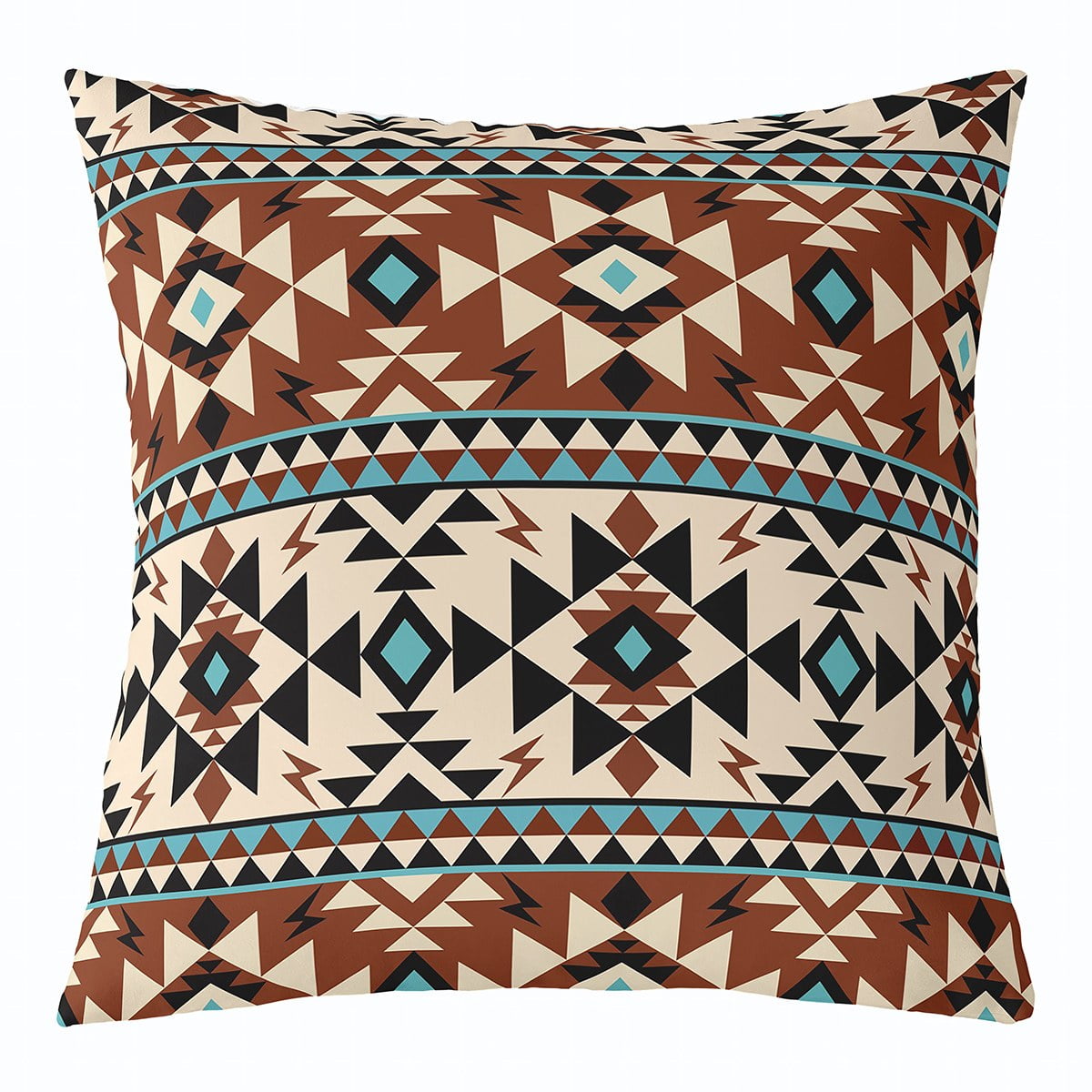 Aztec Patterned Cushion Case Aztec Aztec Stripes Pillow Cover 16x16
