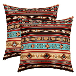 Ole Western Tribal Indoor / Outdoor Throw Pillows (DS)