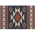 thumbnail image 1 of Aztec Placemats Set of 6,Vintage Rustic Style Abstract Ethnic Tribal Geometric Texture Print Placemats Table Mat for Home Dining Table Kitchen Party Decor 6PCS, 1 of 5