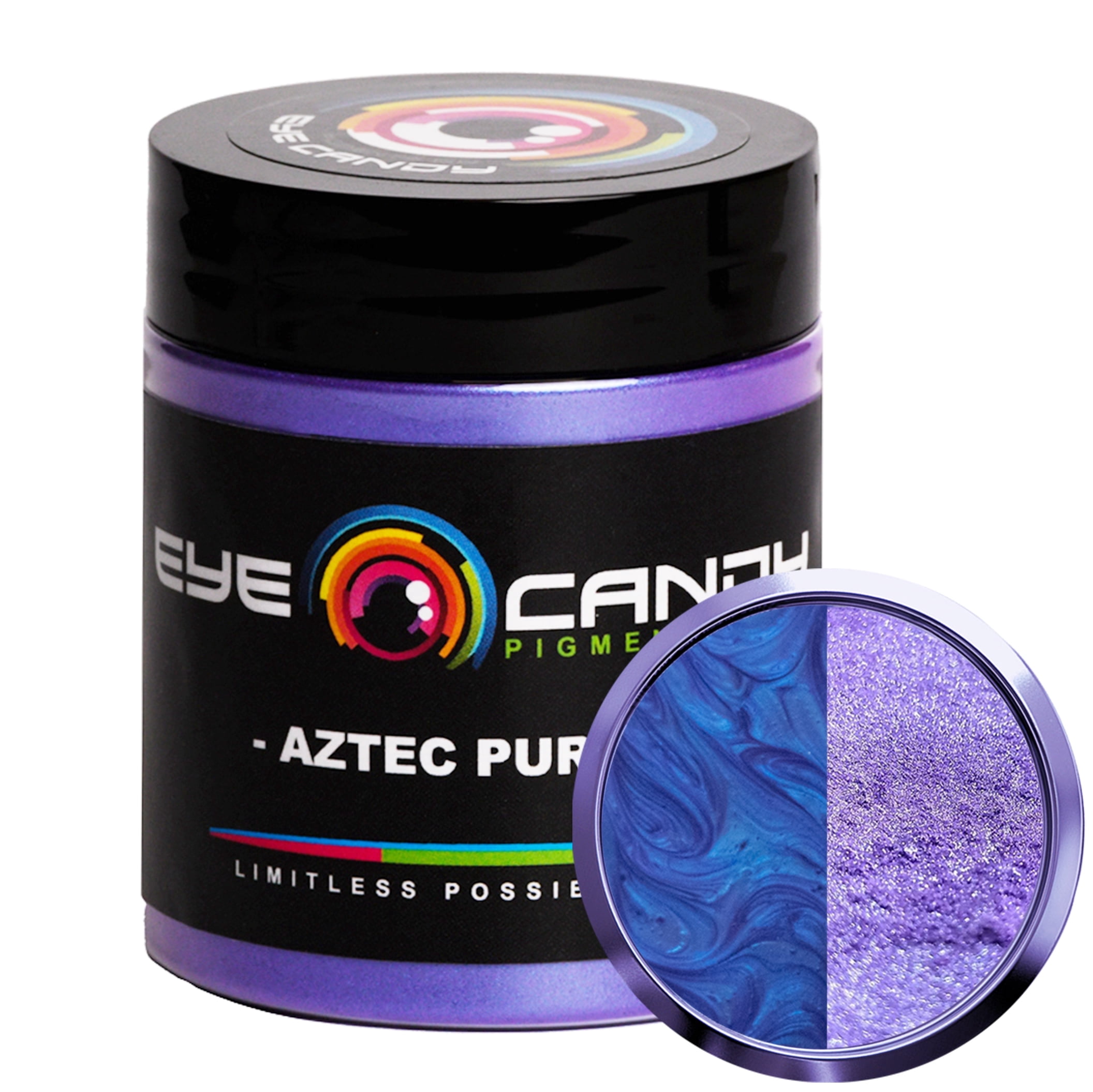Aztec Purple Mica Powder Pigment (25g) for DIY Crafts: Woodworking ...