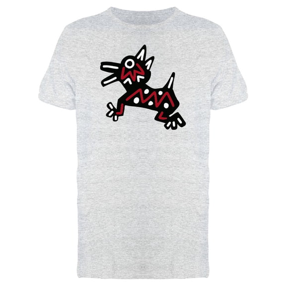 Aztec Red Monster T-Shirt Men -Image by Shutterstock, Male Large