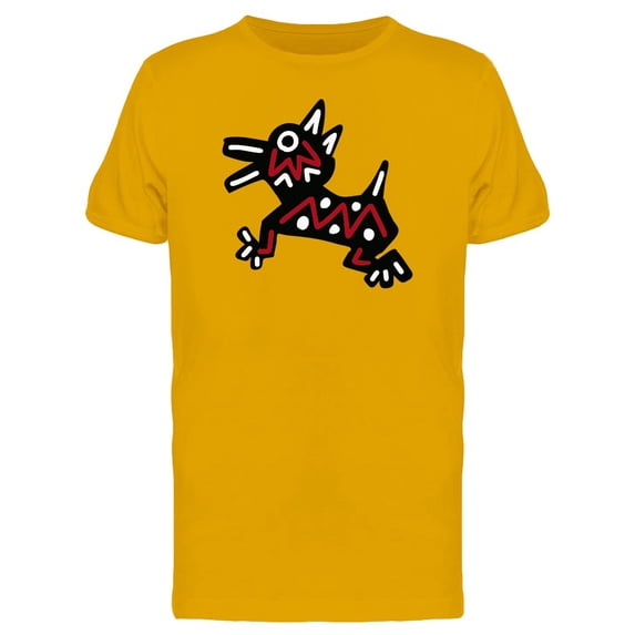 Aztec Red Monster T-Shirt Men -Image by Shutterstock, Male x-Large