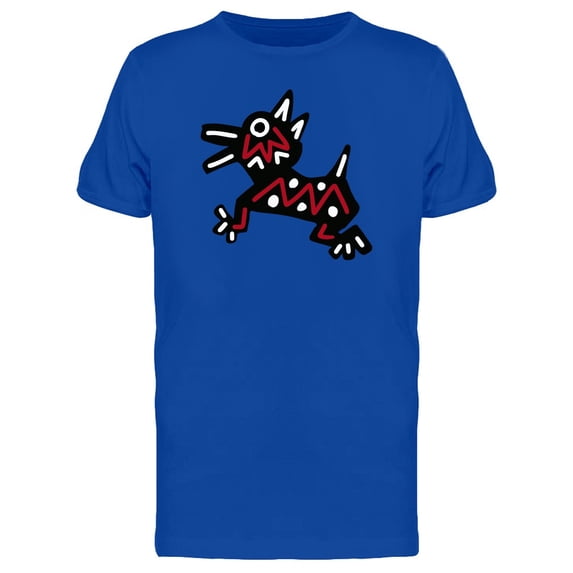 Aztec Red Monster T-Shirt Men -Image by Shutterstock, Male x-Large