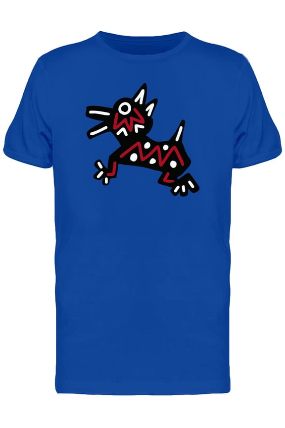 Aztec Red Monster T-Shirt Men -Image by Shutterstock, Male x-Large