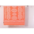thumbnail image 1 of Aztec Rug 100% Turkish Cotton Soft Beach Towels - Orange, 1 of 8