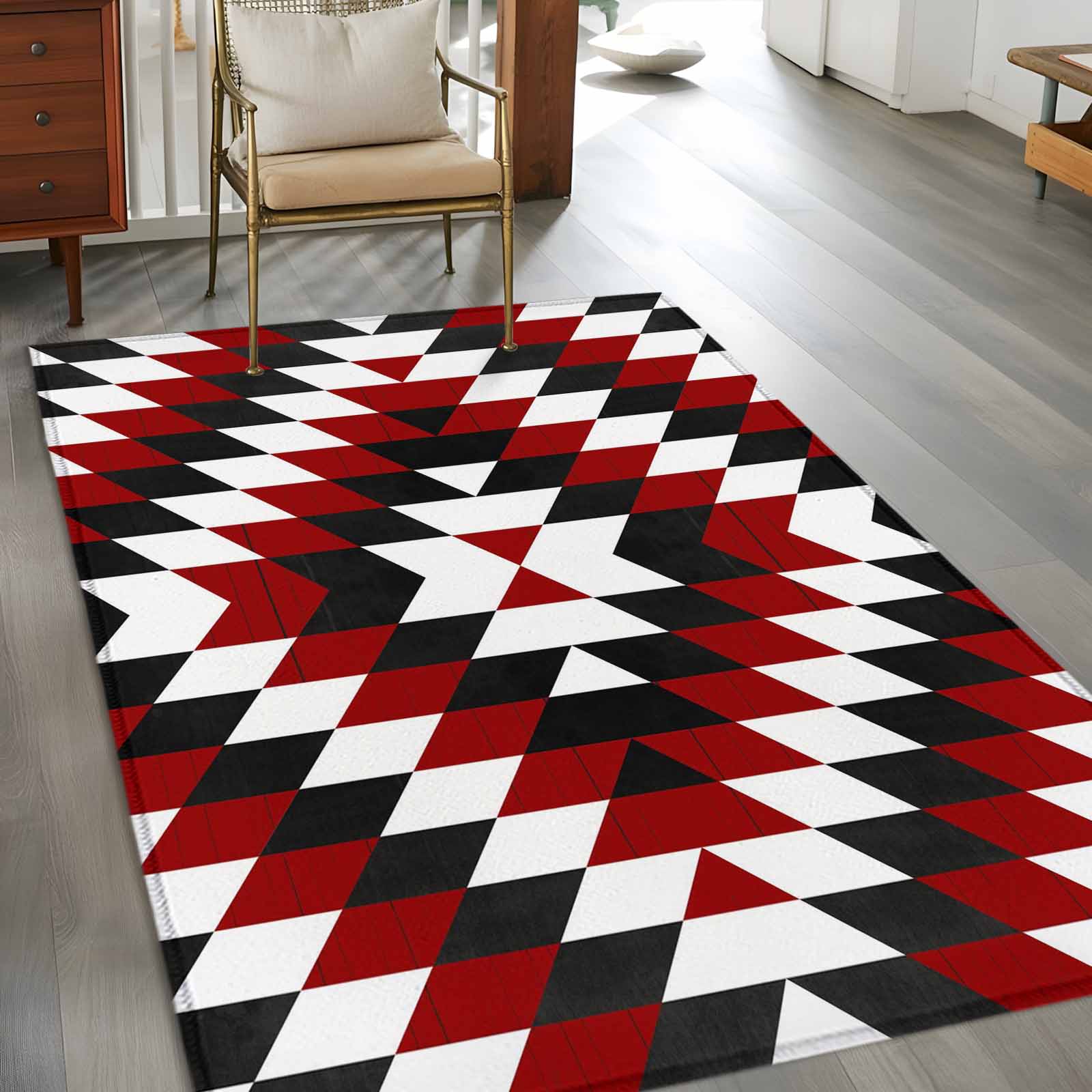 Aztec Southwest 3x5 Rug for Bedroom Foot of Bed Small Living Room ...