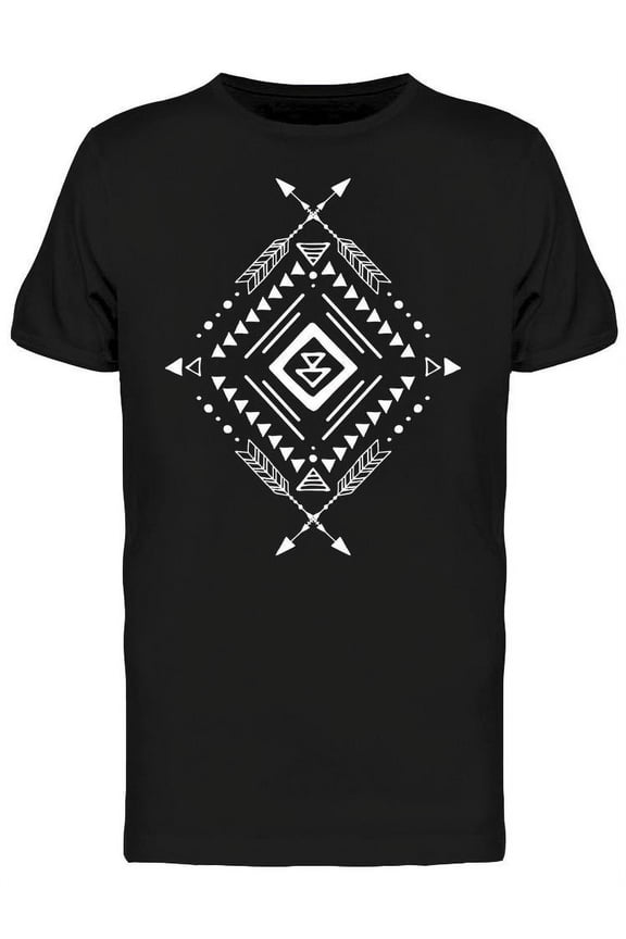 Aztec  Style Design T-Shirt Men -Image by Shutterstock, Male XX-Large