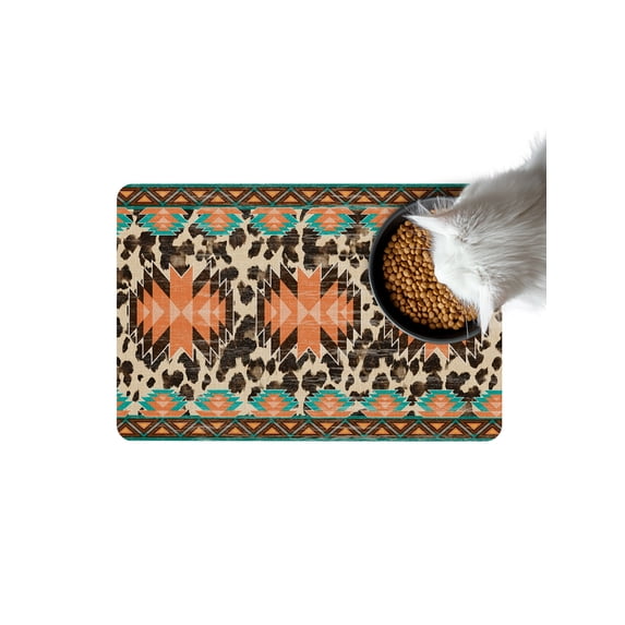 Aztec Style Doormat Non Slip Diatomaceous Earth Door Mat Absorbent ...
