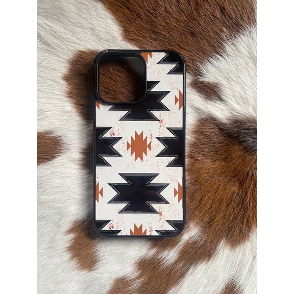 Aztec Tribal Pattern Western Boho Geo Native Art iPhone 11 12 13 14 15 16 17 Pro Max Case