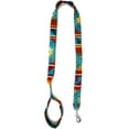 thumbnail image 1 of Aztec Tribal Print Pattern Material Pet Dog Leash with Handle and Clasp - Animal Fashion Handmade Boho Accessories, 1 of 3