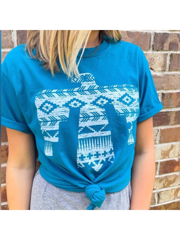 Aztec White Thunderbird Graphic Tee