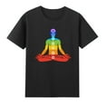 Aztec Yoga Buddha Chakra Meditation Cool Namaste Zen TShirt Halloween