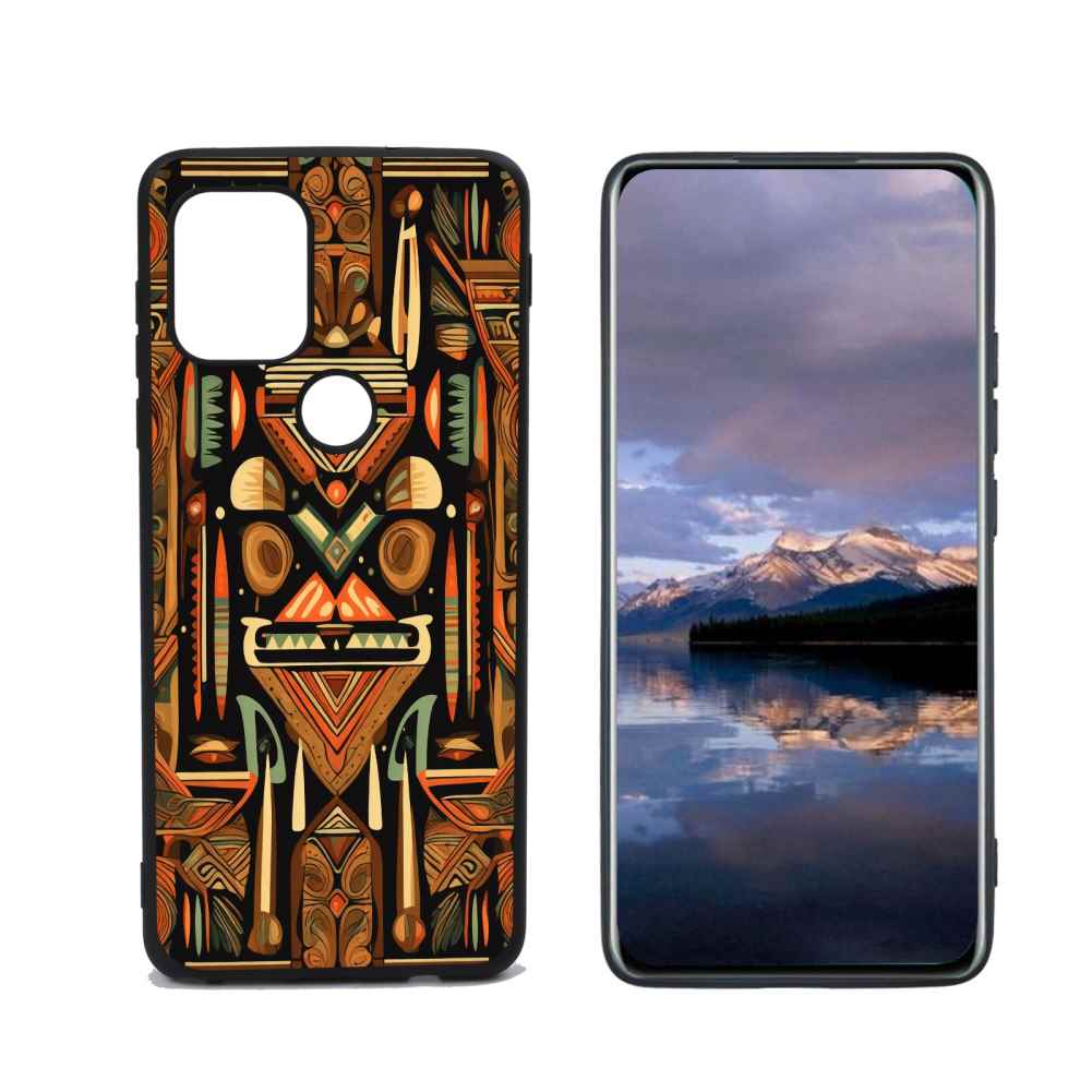 Aztec-pattern-midcolorful-202 Phone Case For Moto G Stylus 5g For Women 