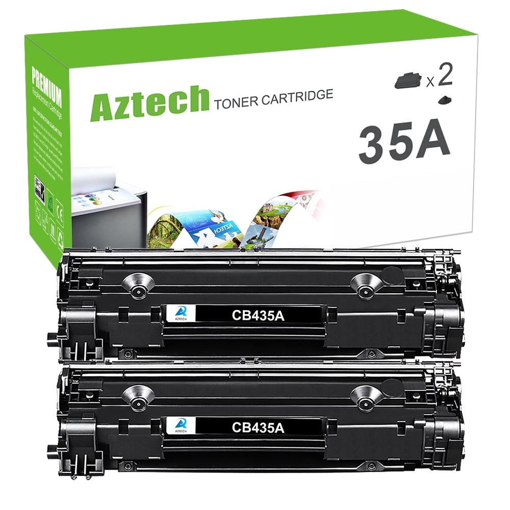 Aztech 35A Toner Cartridge, Compatible for HP LaserJet P1005 P1006 ...