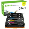 thumbnail image 1 of Aztech Compatible Toner Cartridge for Canon 054H CRG-054H tone for Canon Color Image Class MF644Cdw MF642Cdw MF640C LBP622Cdw LBP620 Printer ink (Black,Cyan,Magenta,Yellow, 5-Pack), 1 of 8