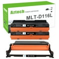 thumbnail image 1 of Aztech Compatible Toner Cartridge MLT-D116L and Drum Unit MLT-R116 for Samsung Xpress SL-M2625D SL-2825DW SL-M2885F Printer (2*Black Toner Cartridge,1*Drum), 1 of 10