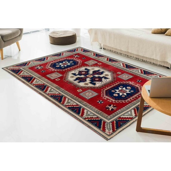 Aztek Rugs, Cool Rugs, Dining Room Rugs, Popular Rug, Geometric Rugs, Hallway Rug, Moroccan Design Rugs, Oriental Rug, Office Decor Rugs, 2.6'x5' - 80x150 cm